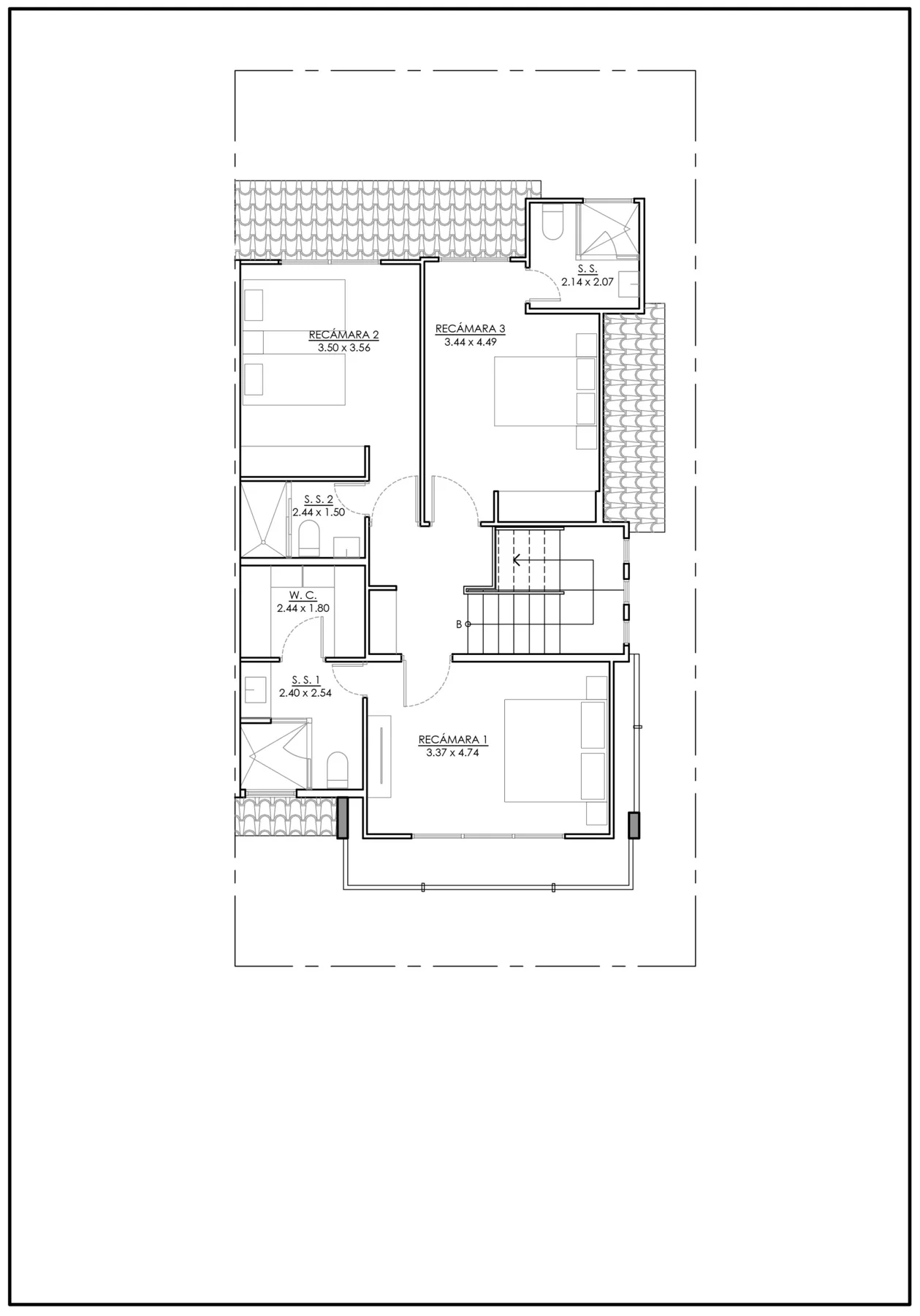 Planta alta · Vallarta Residences